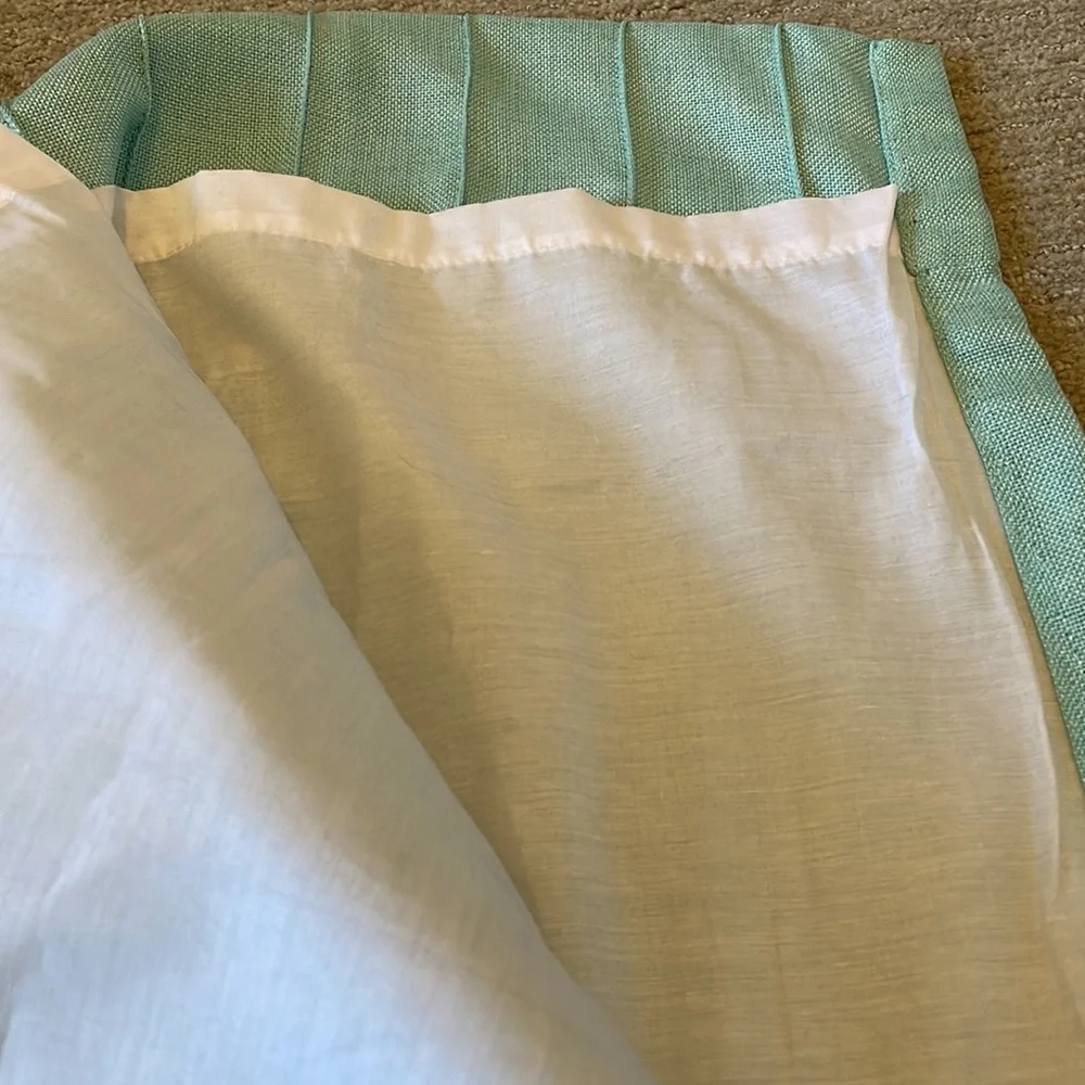 Z Gallerie grommet curtains